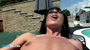 i can't believe how loud i moan taking that deep anal creampie with my pierced clit babe