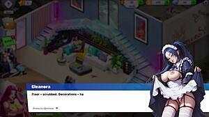 maid servant's massive tits tempt you in hornyvilla gameplay