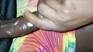 i'm wreckin this 18yo's tight black pussy with my monster cock