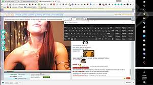 Bold huge tits bounce on massive dildo ride