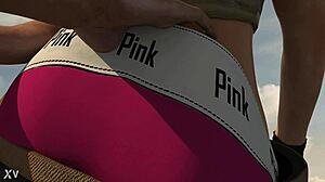 lara and sheva get their clothes ripped as dorky explorers