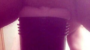 Gazzadomm pounds fleshlight male toy daddy style homemade