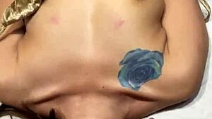 double penetration slut takes dick and dildo deep!