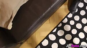 pov euro teen blows monster cock old man hard