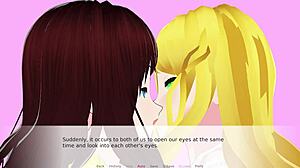 Lesbian Shaved Pussy Lick and Cunilingus Play