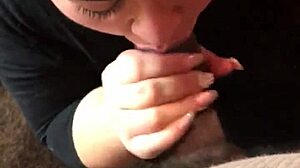 i drop to knees for monster bbc basement blowjob