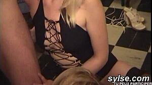 wanna see him take my strapon? we share dildos fuckin hard