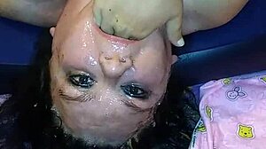 ms tl delivers messy sloppy fisting throat destruction