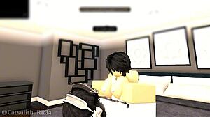 Quick room fuck doggystyle blowjob missionary bang!