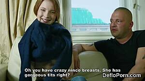 pretty virgin stretches snatch gets deflowered