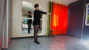 spank that ballerina ass! 😈 regina noir punished hard by teacher 👠💥