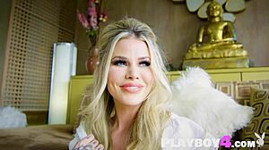 check big tits milf jessa rhodes stripping naked after poker game