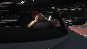 GTA 5 Franklin Hires Hooker for Car Sex Service Game