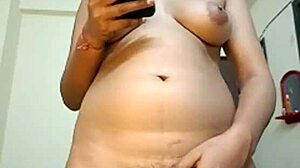 indian babe bares her hot tits and wet pussy