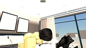 Quick room fuck doggystyle blowjob missionary bang!