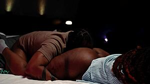 Freaky Ebony Pair Pounds Nonstop Dripping Pussy Full Premium Vid