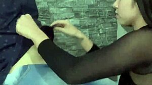 domming my latina friend in pantyhose heels boots on cock for creampie 🔥👠🍑