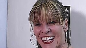 Busty Cougar Anjelica Devours BBC at Gloryhole Frenzy