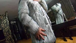 milfycalla's fur coat blowjobs got me hard! 🔥🍆💦