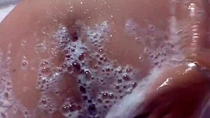 wife's huge ass bubbles in jacuzzi tub