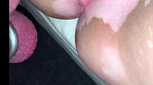 she cums over and over naked on cock pussy tits exploding