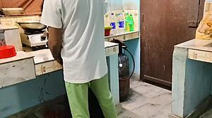 desi bhabhi gets roughly fucked first time by devar in tight shaved pussy