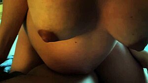 Creampie Fills Hot Nine-Month Pregnant Girl's Pussy