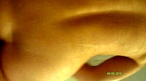 early mornin shower quickie fuckin my submissive wife bend over.