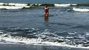 colombian beach prostitute angelito weekend fuck pov squirting