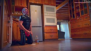 mistress april dominates with fisting bondage caning true sub submission 😈