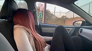 long-haired italian milf's smoking fetish session