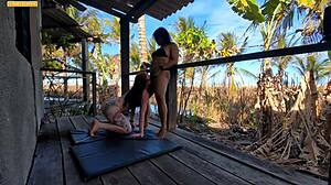 dude you see two hot girls banging in country house