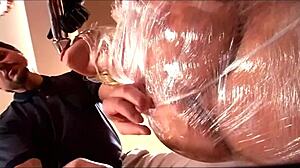 hannah harper taryn thomas asses rammed hard by strap-ons to mouth