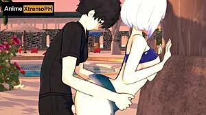 rich cat girl surrenders to beach pounding mystery