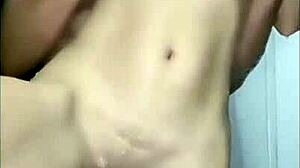 Akira Sanches Fucks Hard In The Bathroom Wow!