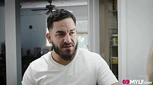 Casca Akashova's Adorable Blonde Milf Tastes Naughty Christmas Treats Hungrily