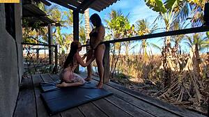 dude you see two hot girls banging in country house