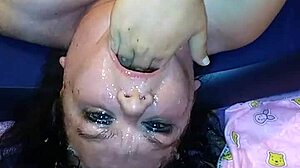 ms tl delivers messy sloppy fisting throat destruction