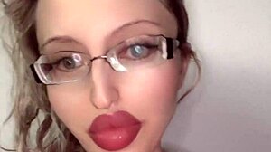 hey russian glasses babe in full fetish storyline movie