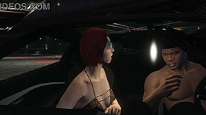 GTA 5 Franklin Hires Hooker for Car Sex Service Game