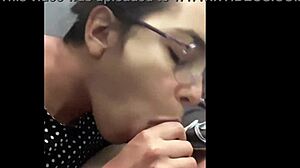 horny latina teen gives creamy handjob finish in hand homemade couple