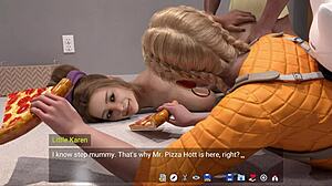 corlan as karen takes big cocks in group pussy play