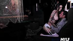 exclusive strip club secrets brunette milf pussy licked