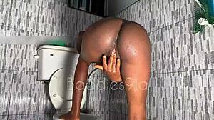 SEXY PREGNANT MODEL WITH HUGE NATURAL TITS ECHOES FOR HOMEMADE FUCK