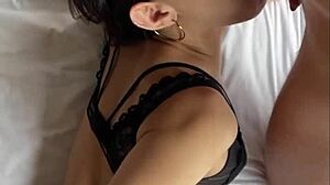 petite latina model bends for backstage lingerie anal creampie 😈🔥