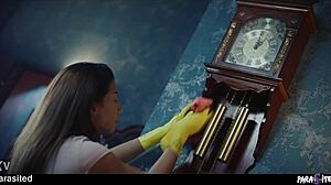 cleaning ladies turn slimy demon lesbians fingering squirting pussies nonstop