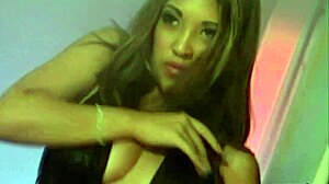 curvy asian blonde strips clothes ripped then rides cock cowgirl tight snatch