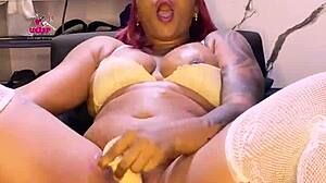 uglygalz mareme edet creamy wet pussy toy masturbation