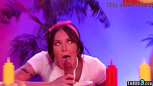 alexis tae strapon fucks eliza ibarra n charlotte sins so hard!!