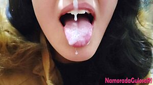 novinha mommy sucks milks and drains huge loads